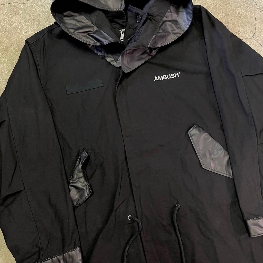 AMBUSH MOD COAT アンブッシュ モッズコート ブラック