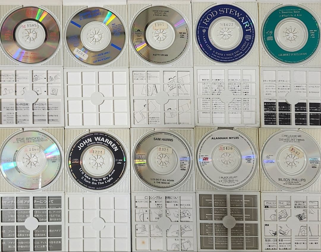 レンタル使用済　洋楽のみ　8センチCD　48枚まとめ売り