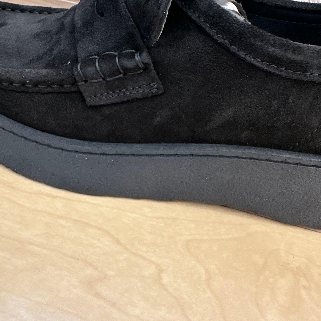 【新品未使用】CLARKS® × ZARA レザーローファー ブラック 42