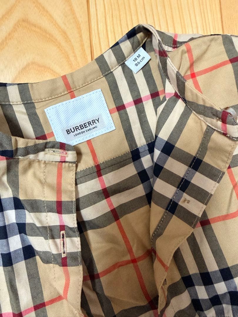 BURBERRY チェック柄ワンピース 18M 86センチ
