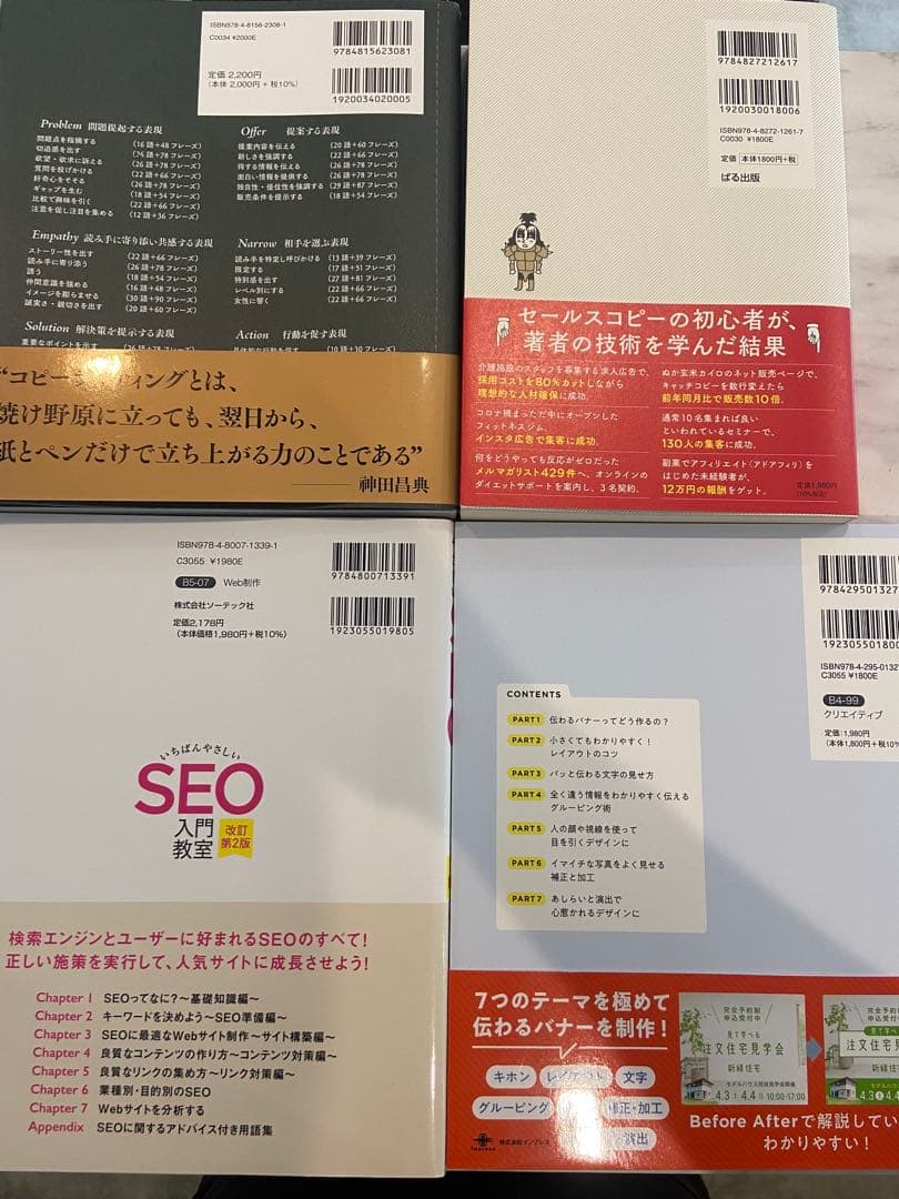 未使用品　HP制作、SEO対策、バナーデザインまとめ売り