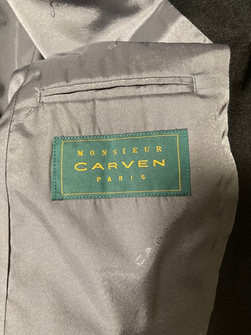 参考定価10万　carven カシミヤ100% 美品　テーラードジャケット