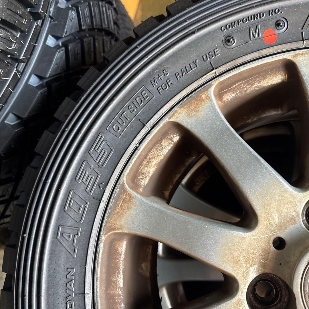 ご*る様 A035 165/65R13 ラリータイヤ新品