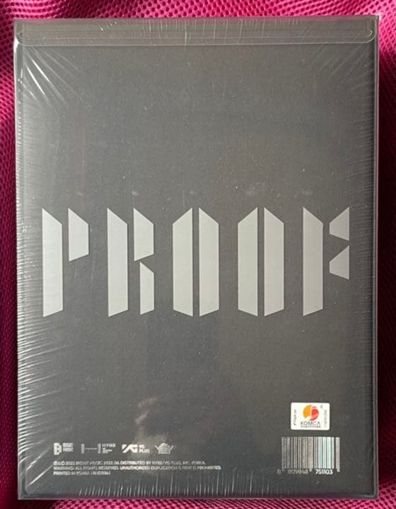 【新品未開封】BTS PROOF standard edition