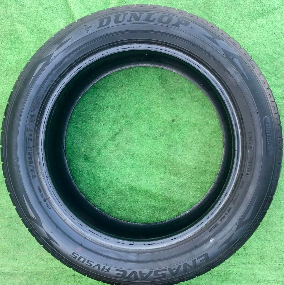 215/55 R17 DUNLOP ENASAVE RV505 ラジアルタイヤ