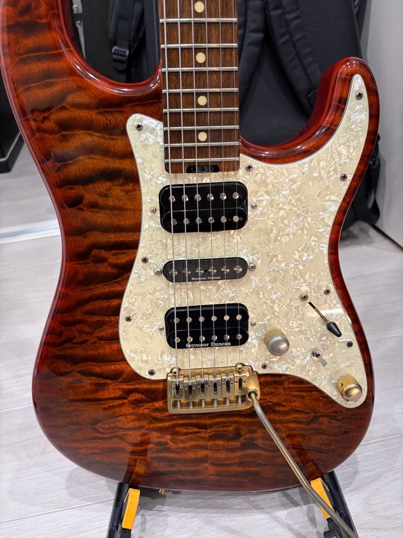 ギター SCHECTER ST-V CTM-SB VTR BRSB