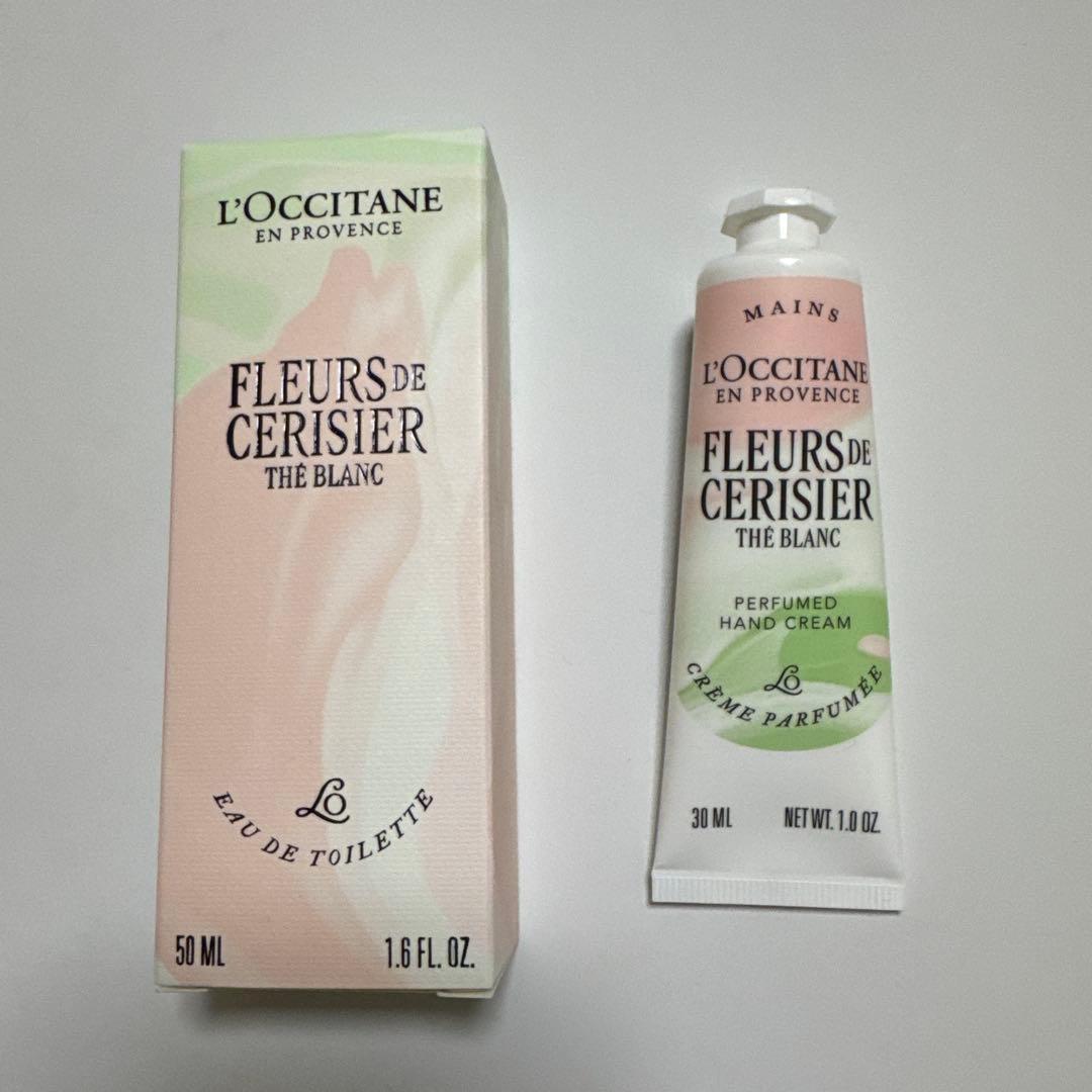 テ・ブラン サクラ オードトワレ【数量限定】50ML &ハンドクリーム30ML