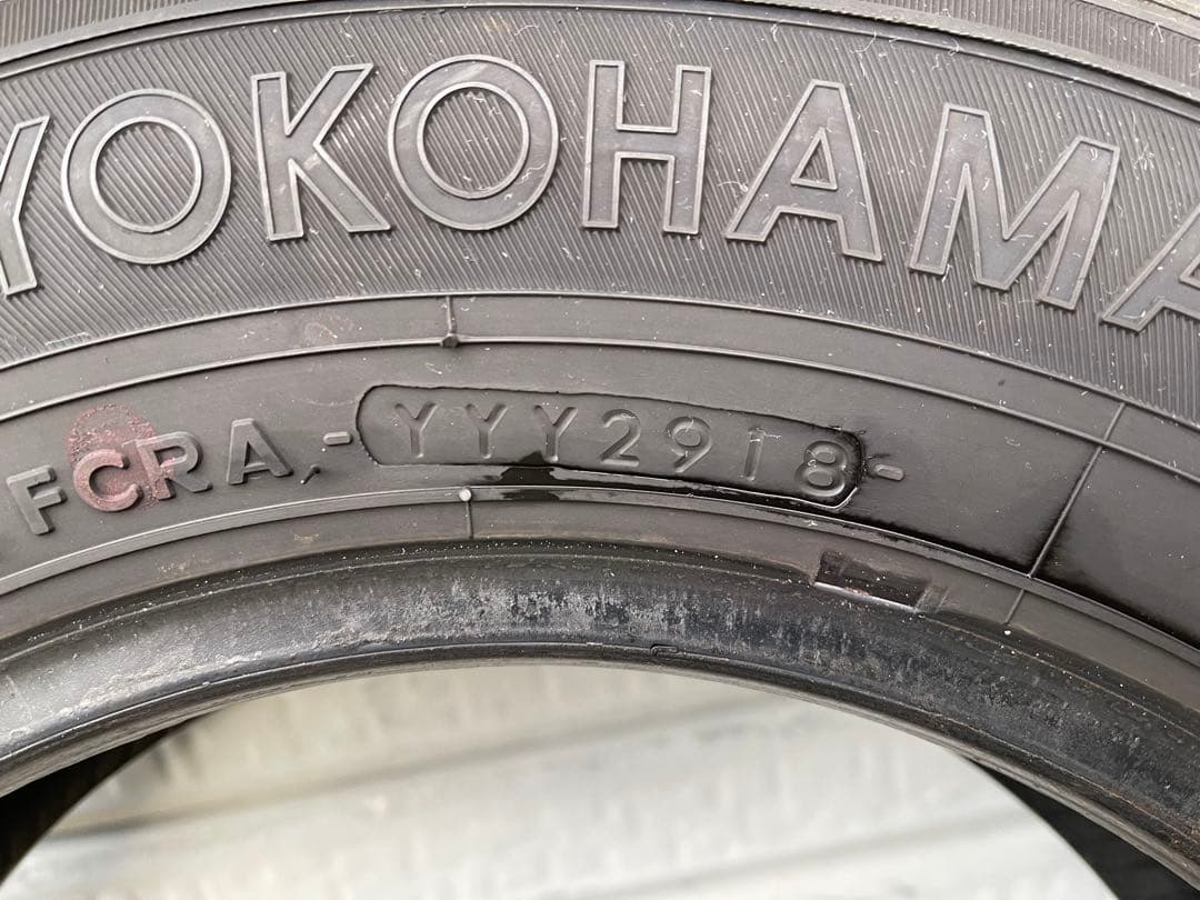 YOKOHAMA JOB RY52 145R12 6PR 中古品 4本セット