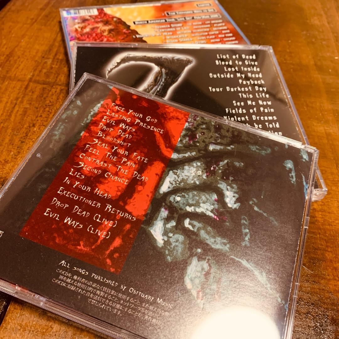 国内盤・輸入盤 オビチュアリー Obituary デスメタル3点