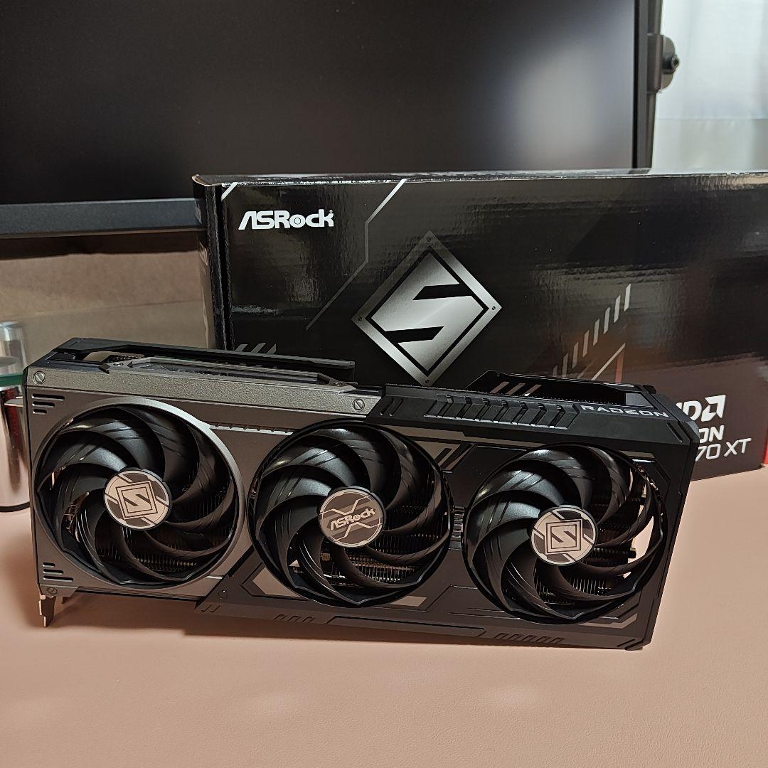 グラフィックボード・グラボ・ビデオカード ASRock Steel Legend Radeon RX 9070 XT