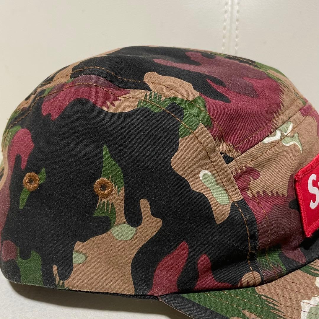 美品！ シュプリームSupreme 迷彩柄カモフラージュ キャップ帽子