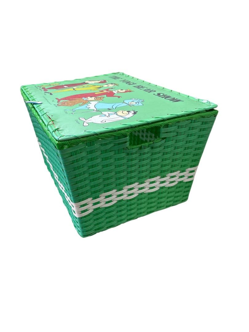 70s ハンナバーベラ　ヨギベア　カゴ　バスケット　籠　希少品　アメトイ
