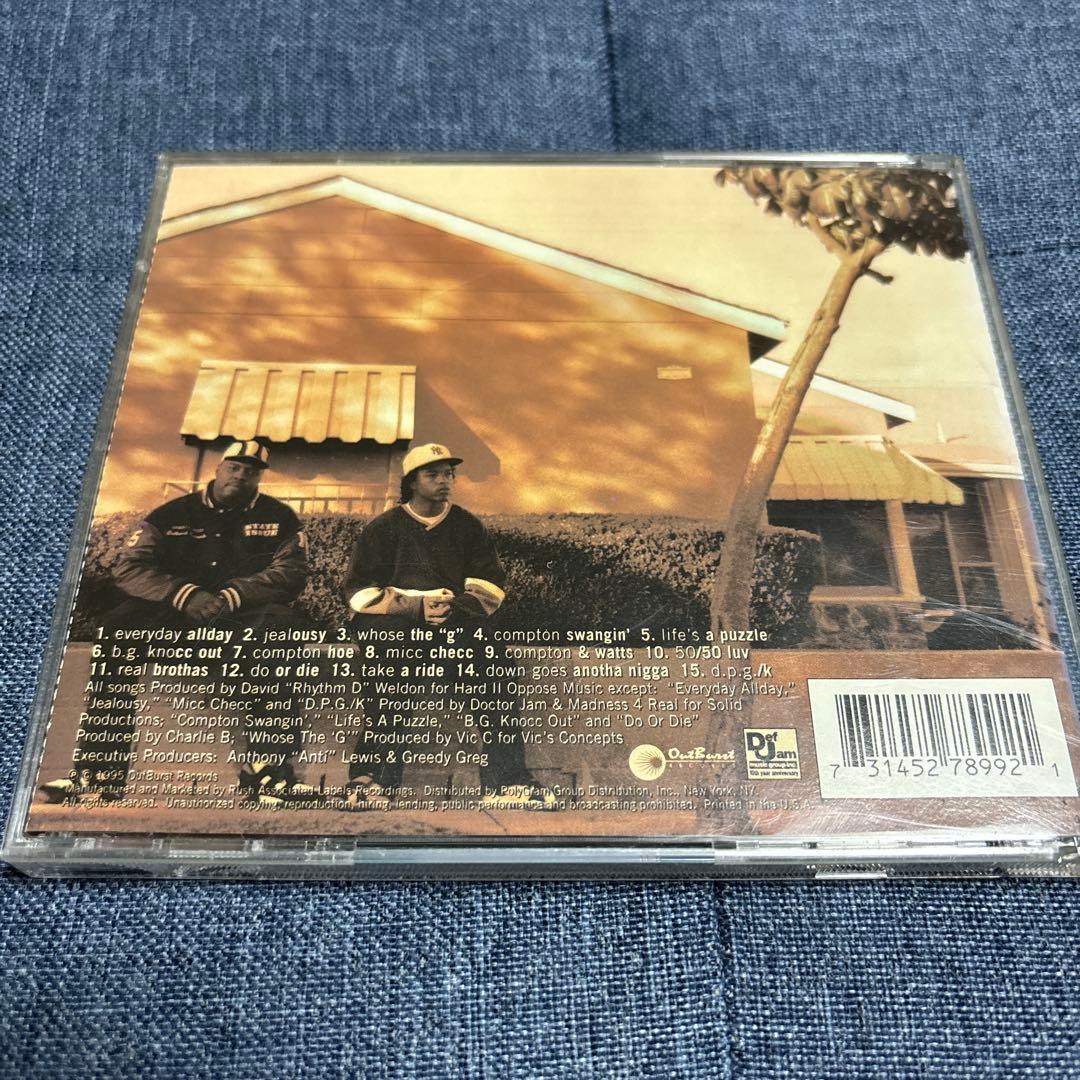 洋楽 b.g. knocc out & dresta / real brothas