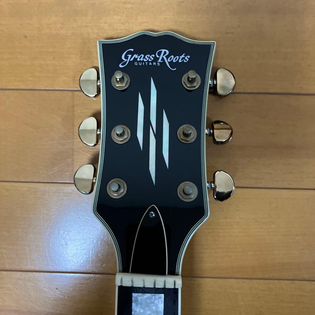 グラスルーツ エレキギター ボディ grass roots ソフトケース付き