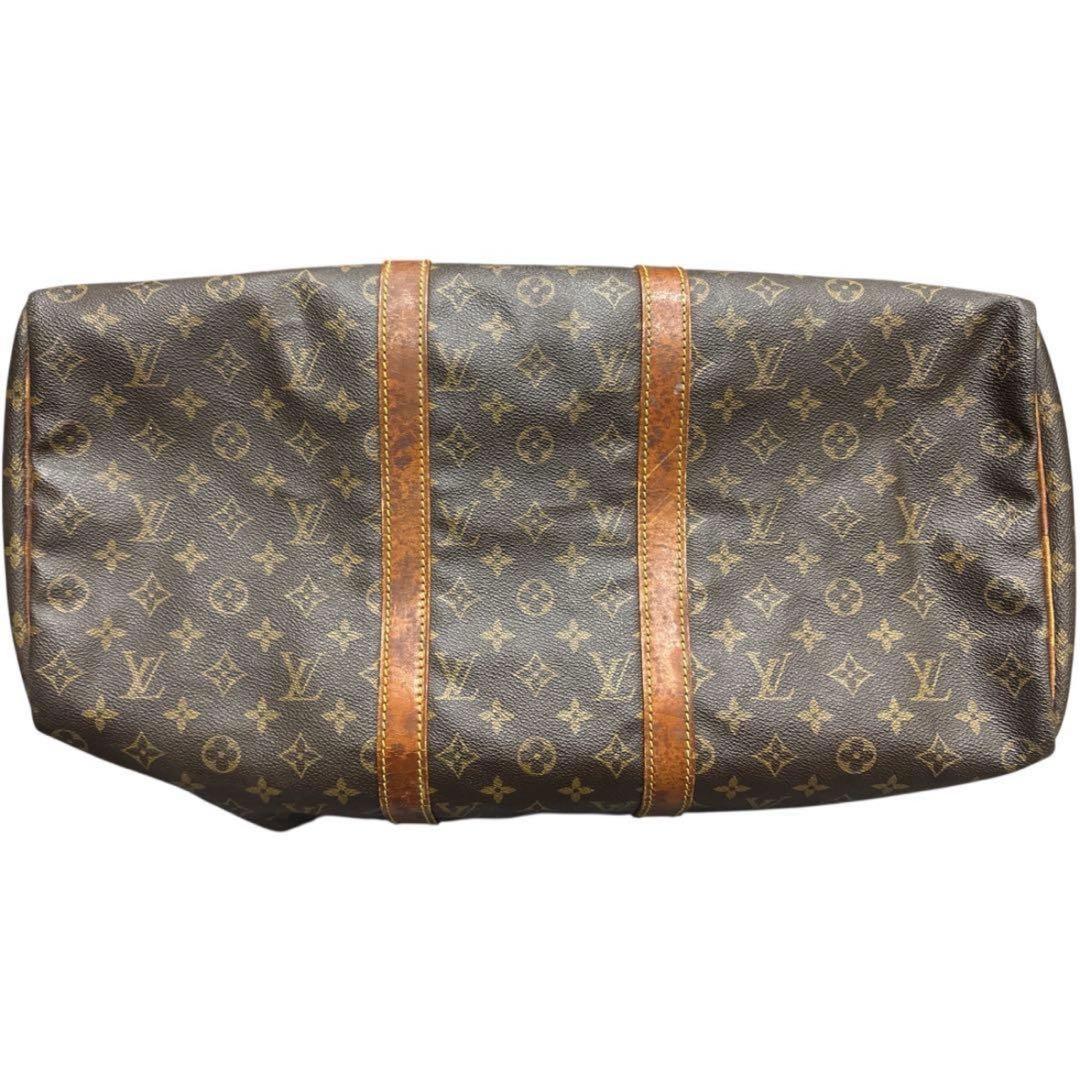 【鑑定済】Louis Vuitton ボストンバック　モノグラム キーポル50