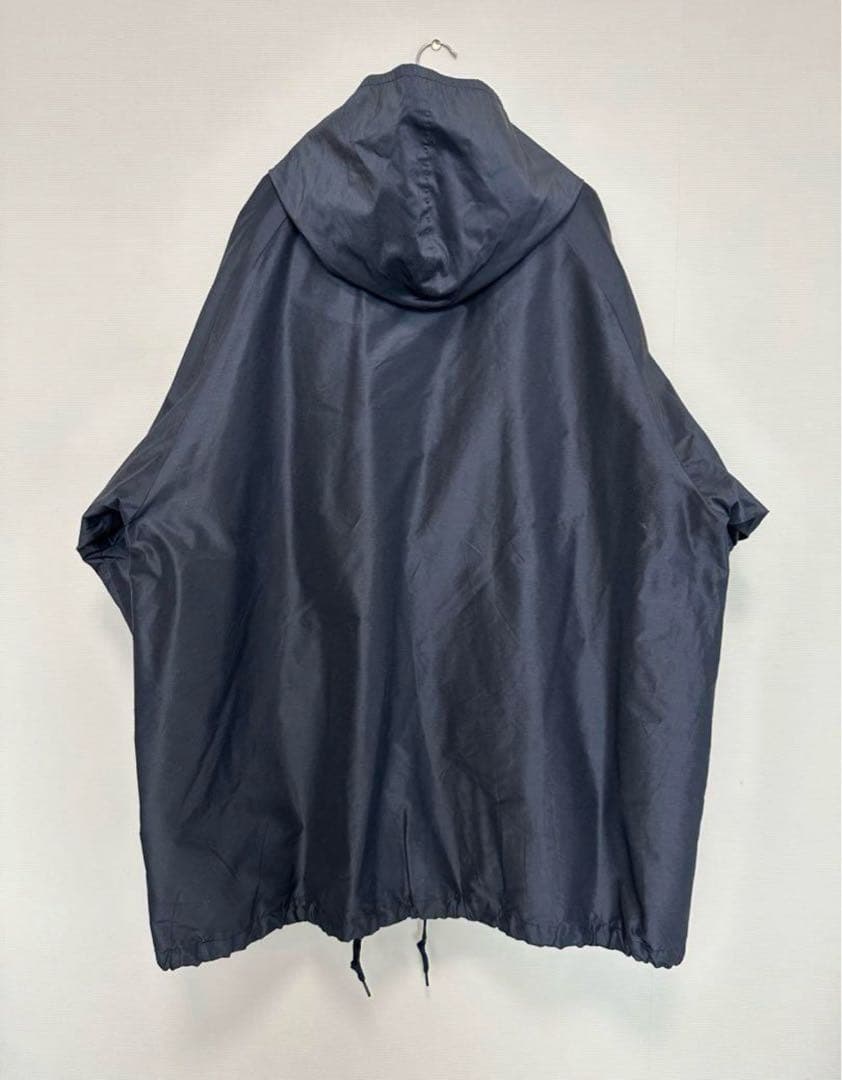 COMOLI コットンシルクフーデットコート 2