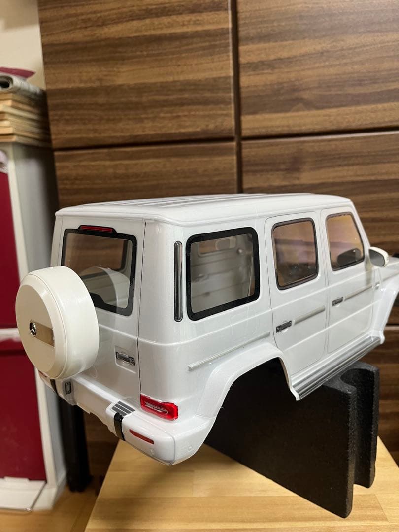 タミヤ ベンツ G500 ホワイトパール　cr-01 cc-02 ラジコン