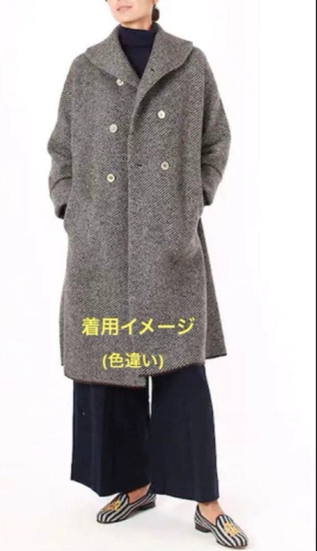 美品 45R ロングコート レッド ジャケット 45rpm