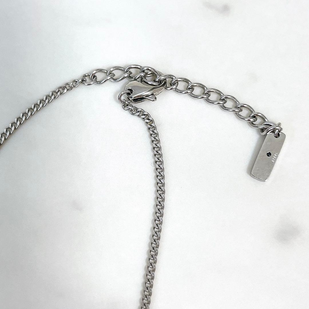 極美品✨ディーゼル ネックレス ユニセックス ゴールドロゴ スタッズ 正規品