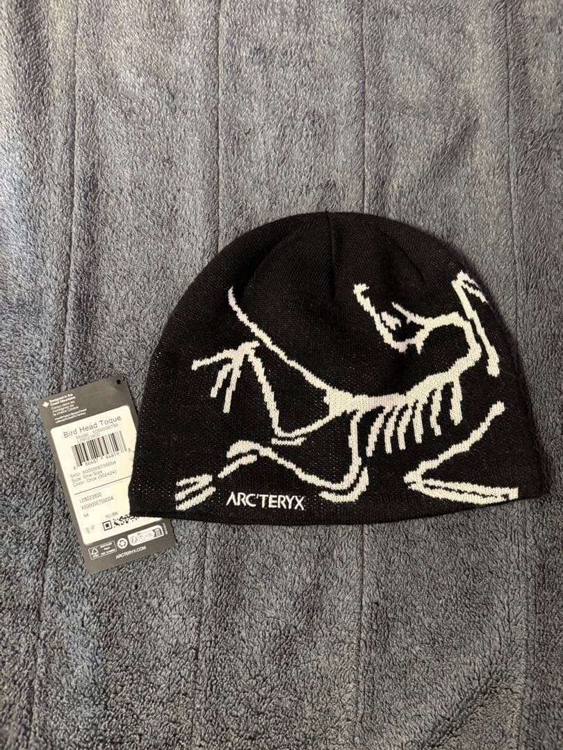 Arc’teryx バードヘッドトーク ブラック ビーニー 正規品 ほぼ未使用