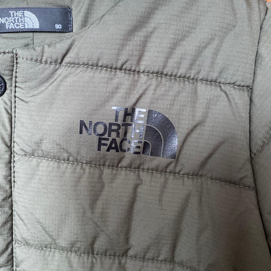 ★美品！THE NORTH FACE カーキ　ジャケット　ダウン 90サイズ　★