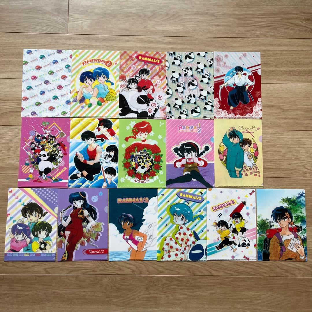 らんま1/2 コレクションクリアファイル 16種 コンプ amiami