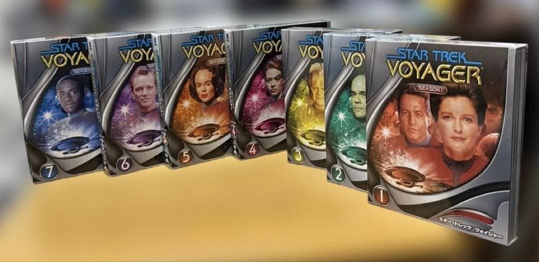 スタートレック・ヴォイジャーDVD シーズン1〜7 日本語・英語(音声・字幕)