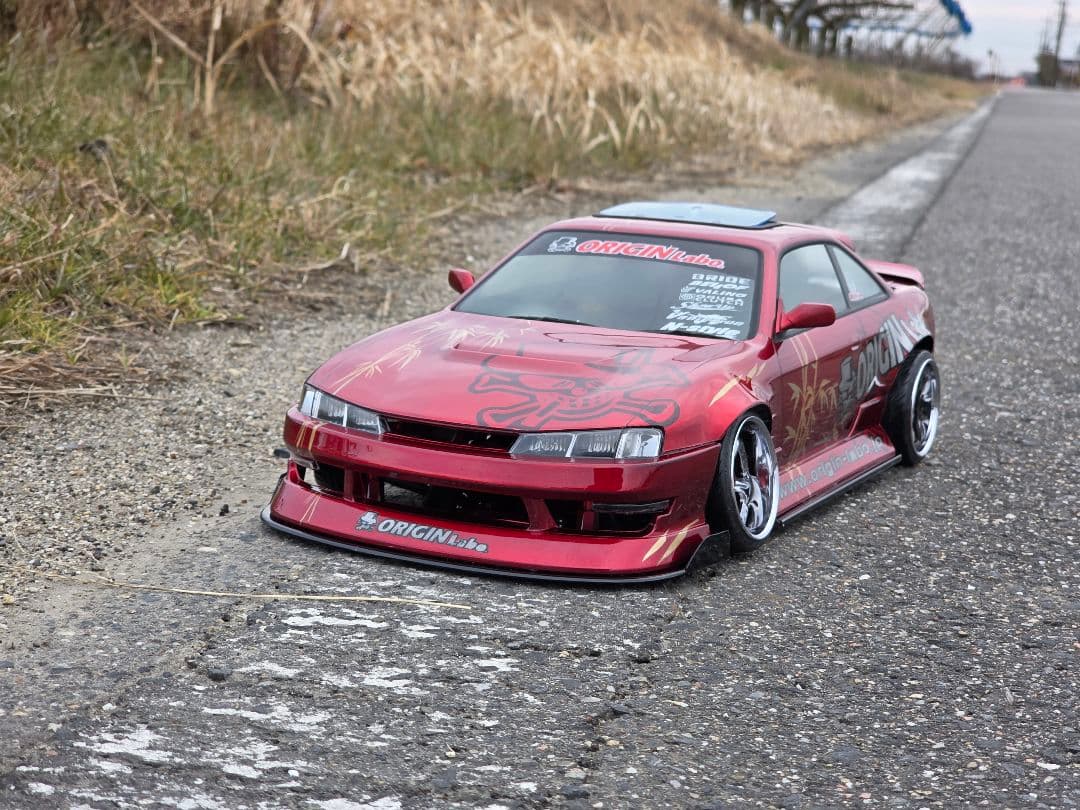 ツ*吉様 アディクション　オリジン S14 シルビア　ラジコンホディ