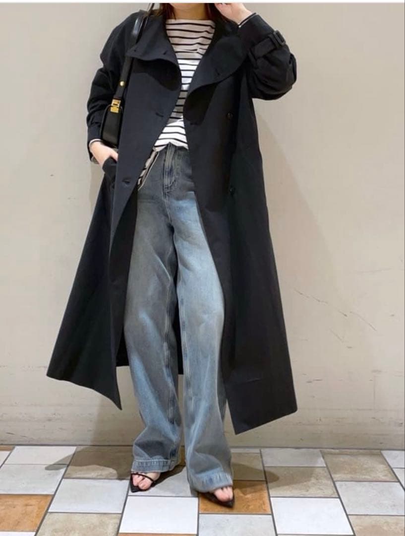 新品未使用Loungedressスタンドトレンチコート