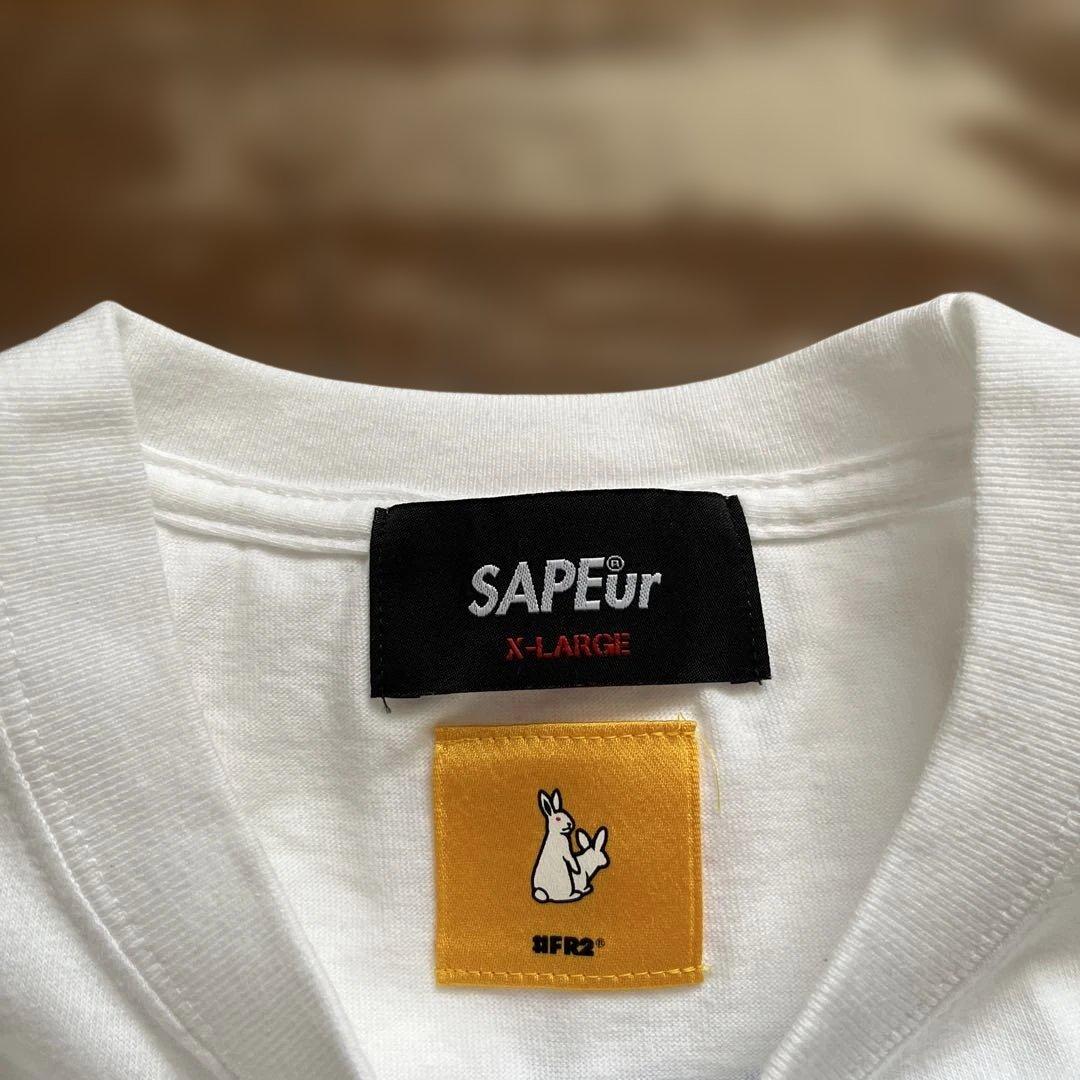 SAPEur Smoking kills Tシャツ ホワイト FR2 サプール