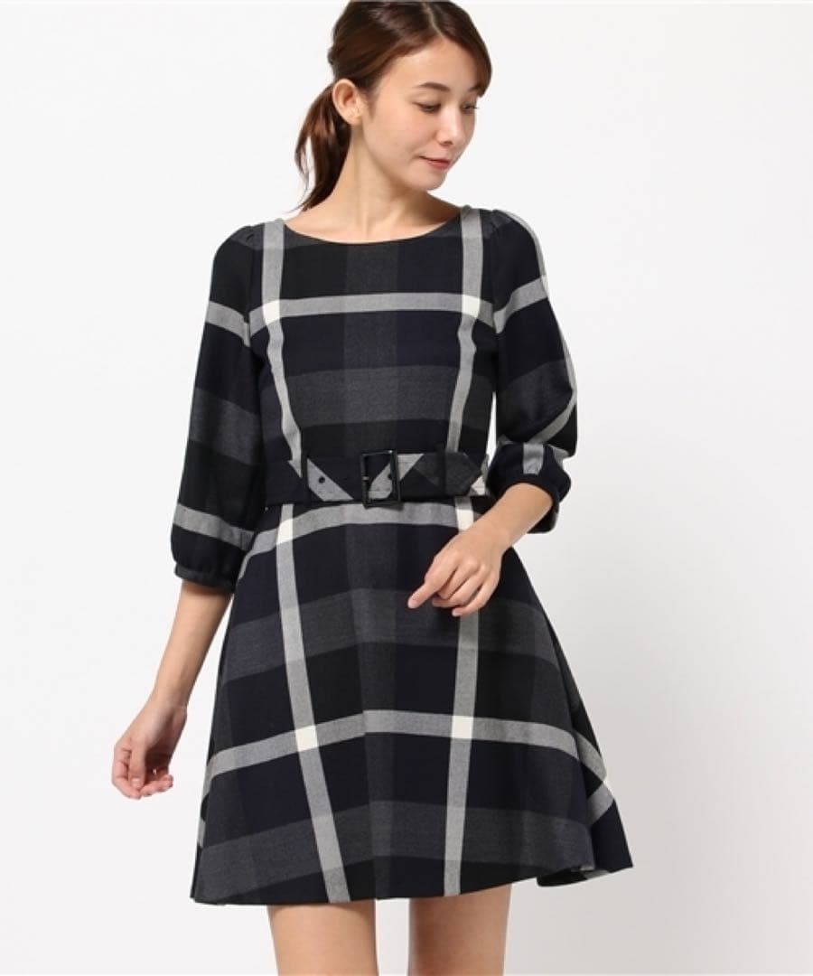 BLUE LABEL CRESTBRIDGE チェック柄ワンピース 40サイズ