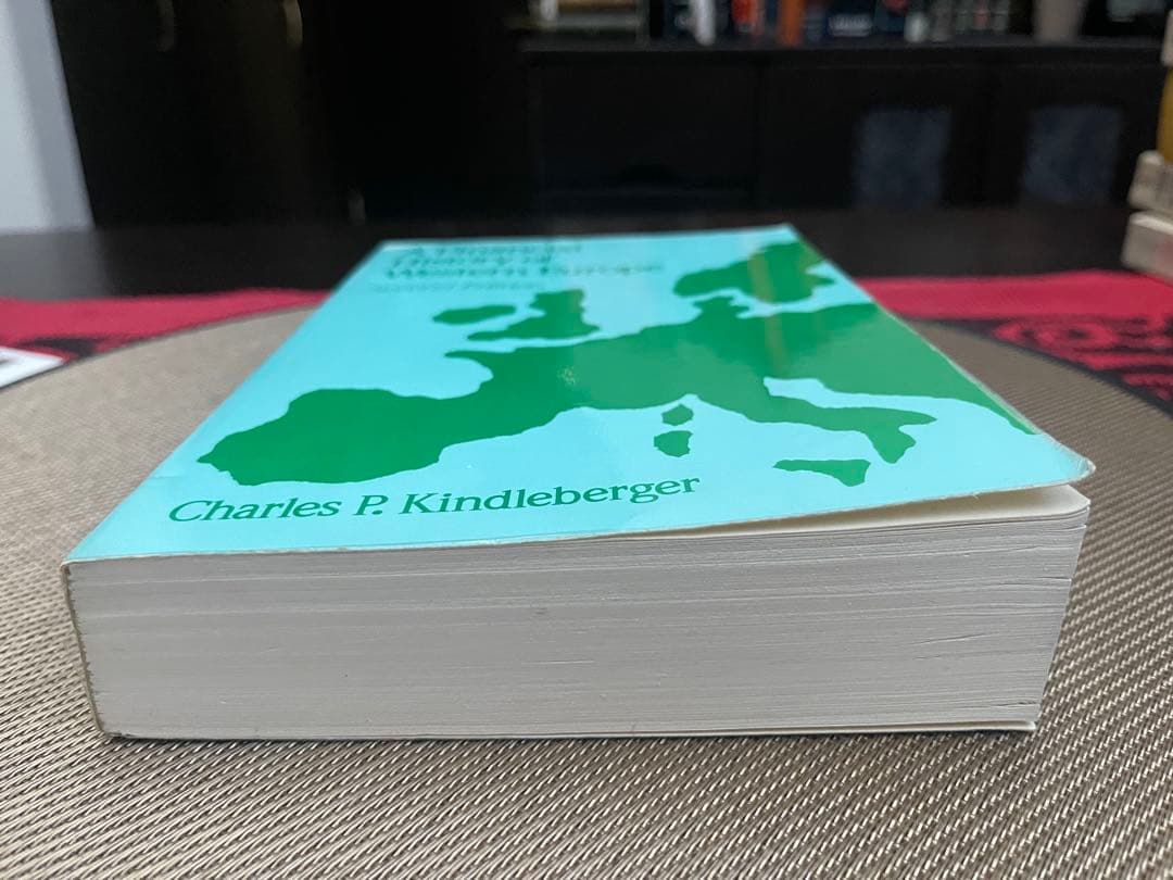 洋書 A Financial History of Western Europe
