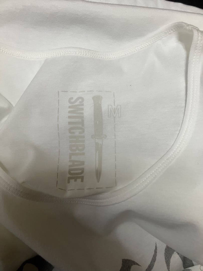 HYDE着　SWITCHBLADE STORY T/TOP スイッチブレード白
