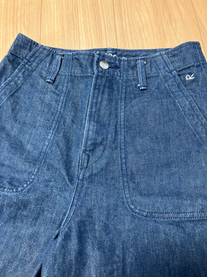 すずちゃん 45R　デニム　レディース　ワイドパンツ0フォーティーファイブ