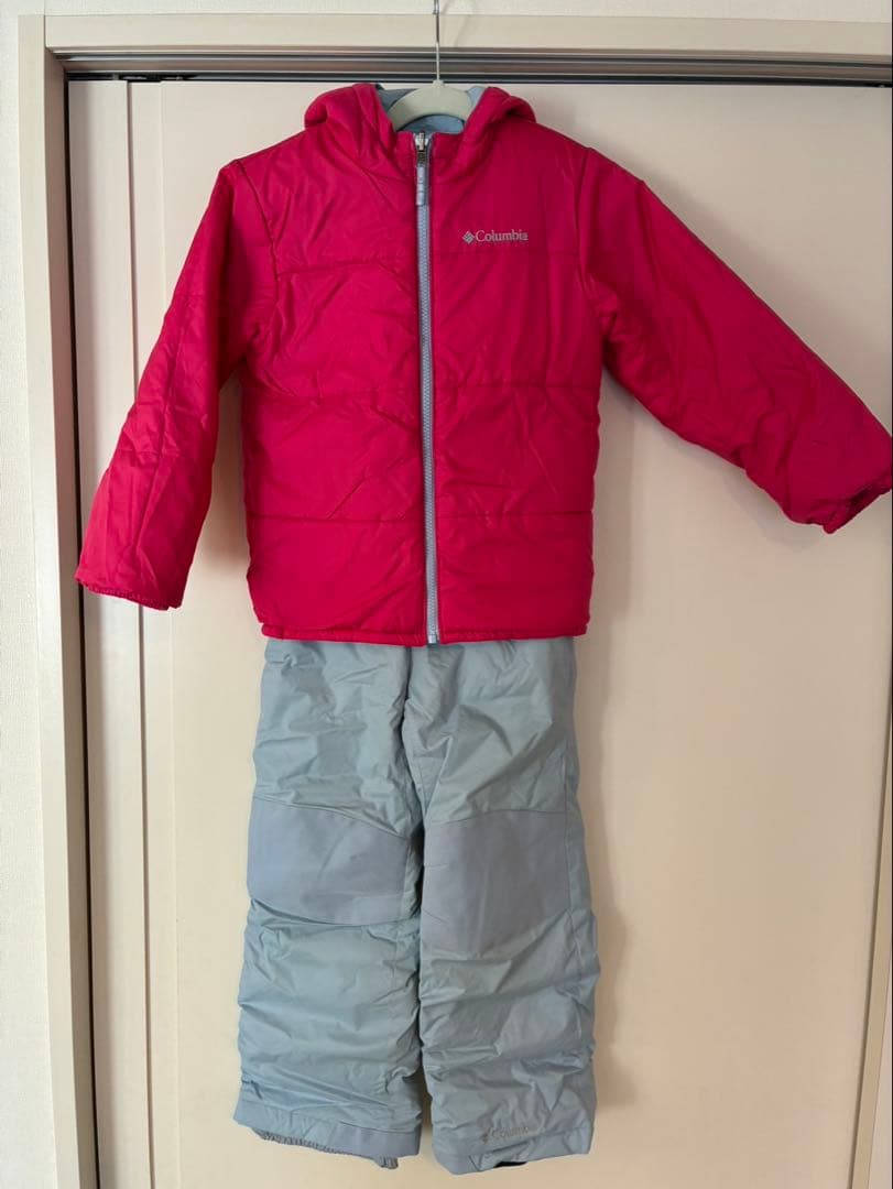 美品 Columbia 子供用 スキーウェア セット　XS 120cm