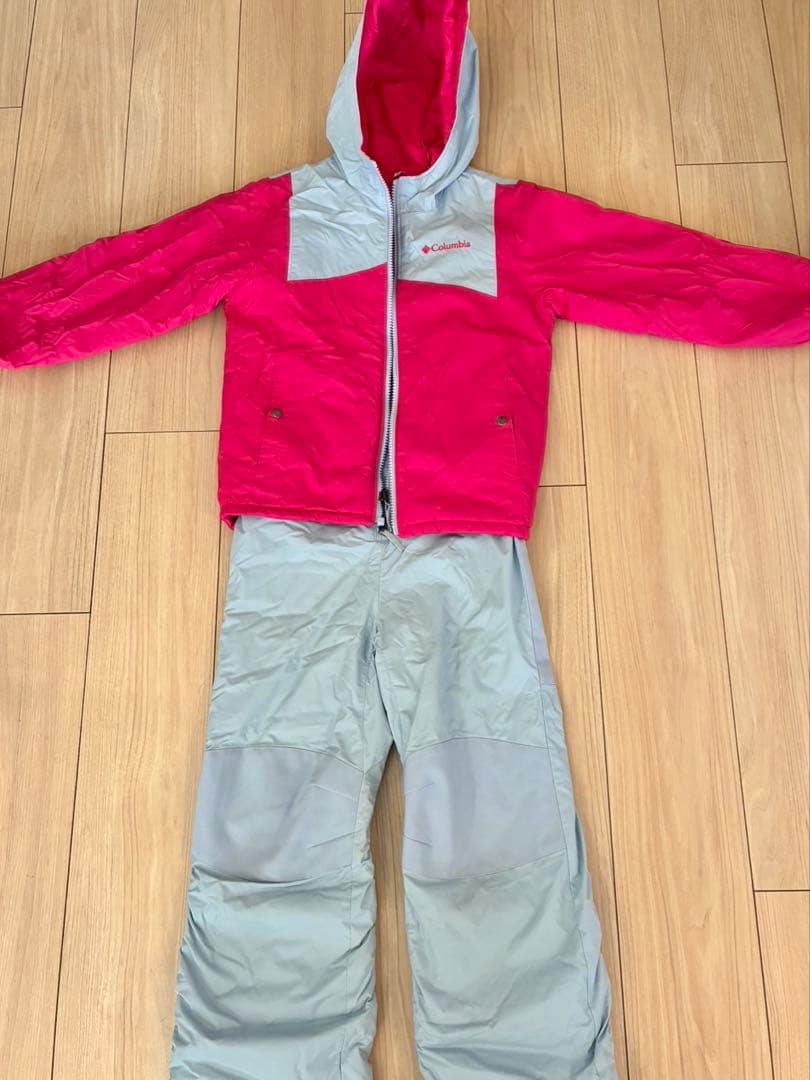 美品 Columbia 子供用 スキーウェア セット　XS 120cm