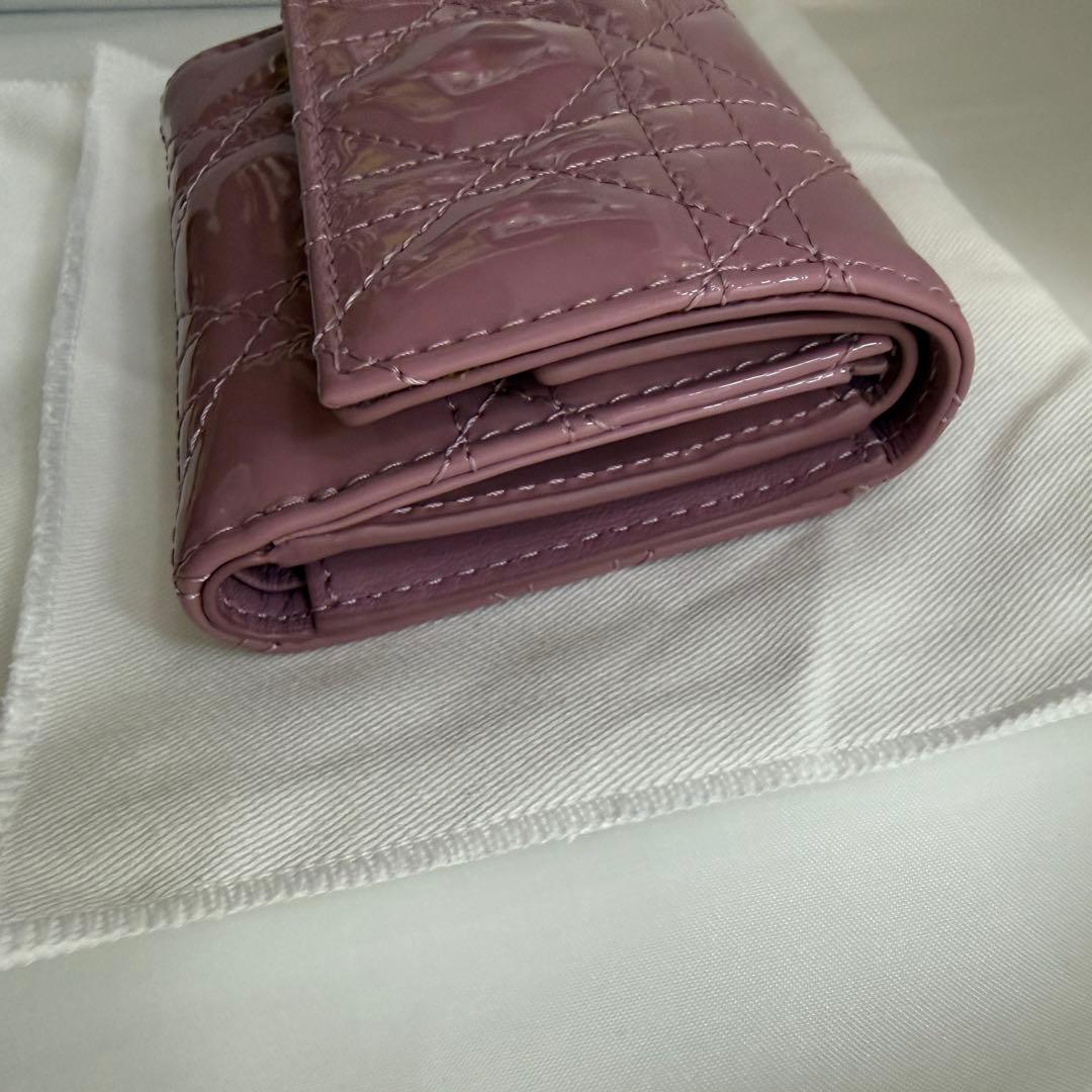 Lady Dior ロータスウォレット 三つ折財布