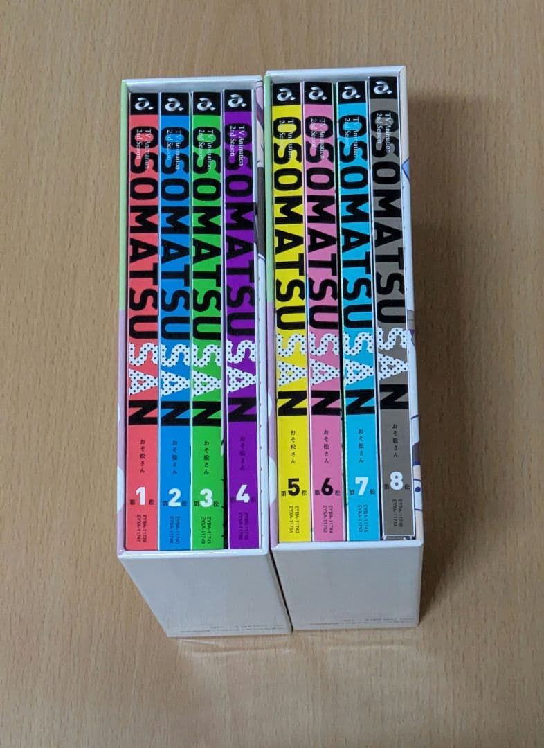 おそ松さん　１期２期Blu-ray　全巻セット　収納ボックス付き