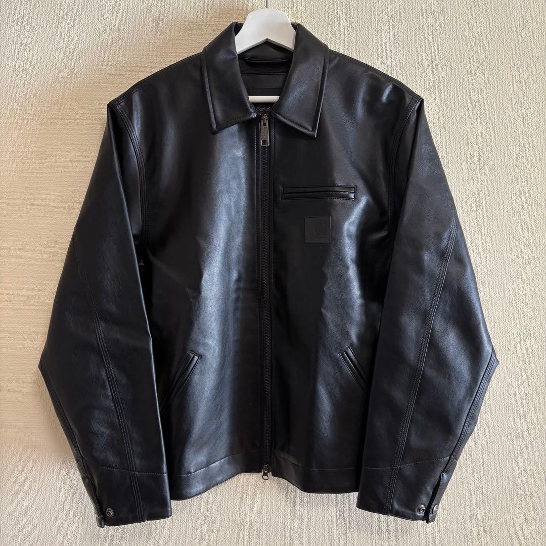 ジャケット・アウター Carhartt WIP Detroit Leather Jacket Faux