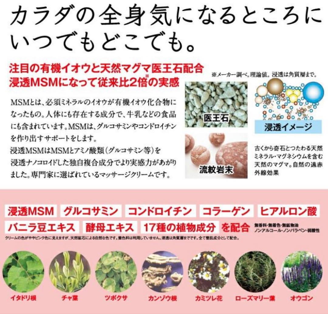 マッサージ セルフケア らくちんクリーム 温感マグマ 烈 5本 スポーツ後に