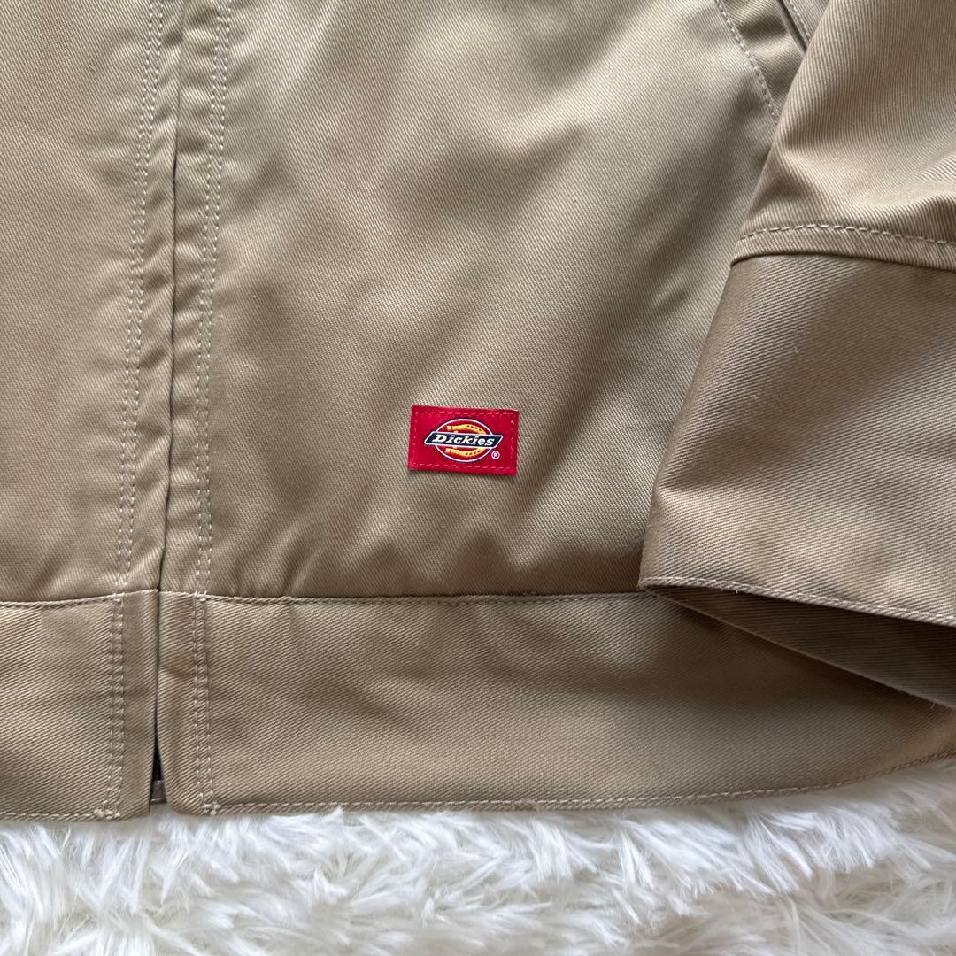 【大人気】Dickies ディッキーズ アイゼンハワージャケットLサイズベージュ