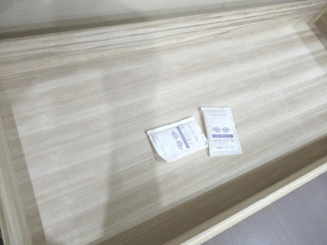 ２箱セット　桐箱 木製　桐製　収納箱　衣装箱　着物　　収納ケース　ヴィンテージ