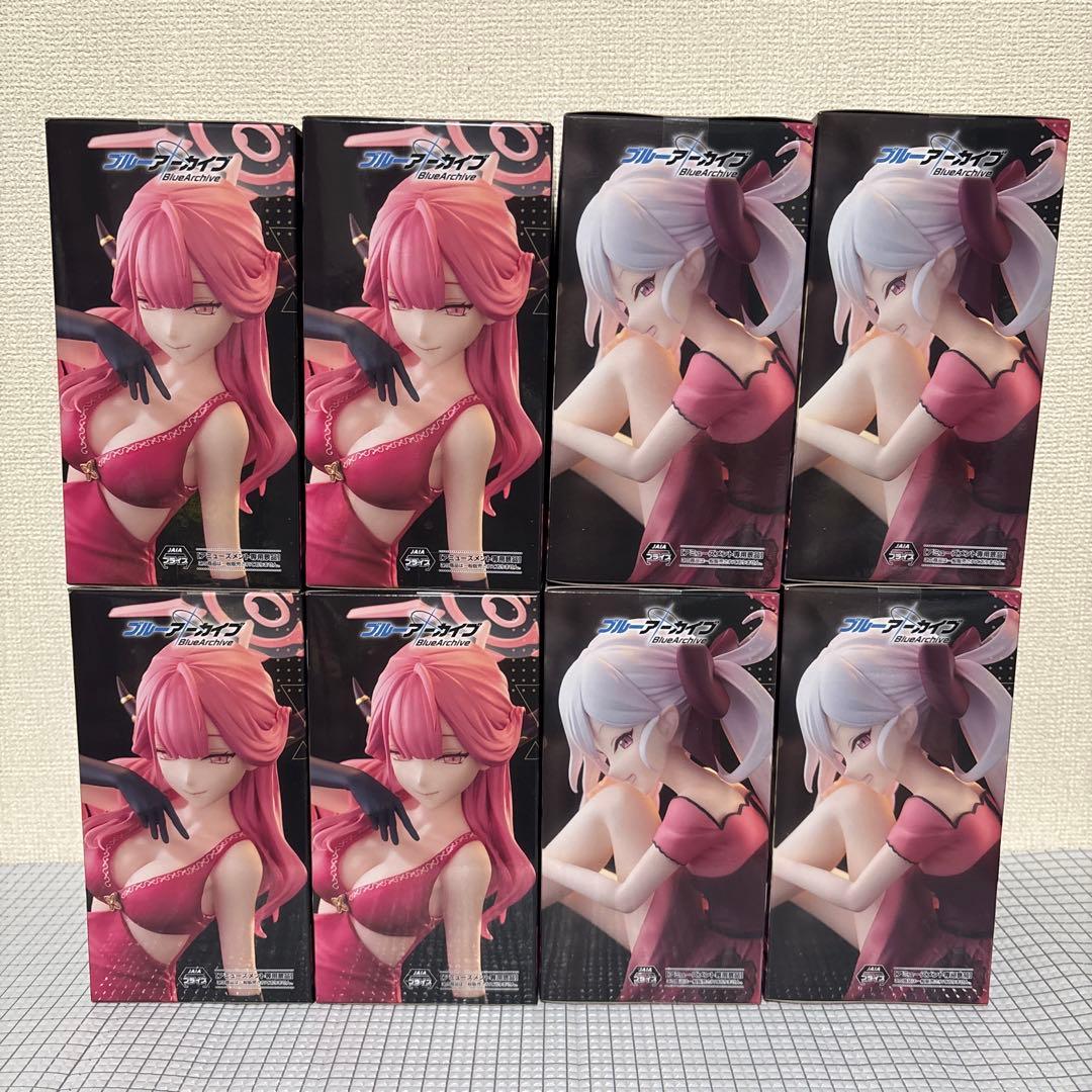 ブルーアーカイブ　アル　ムツキ　フィギュア　4個×2種　8個セット