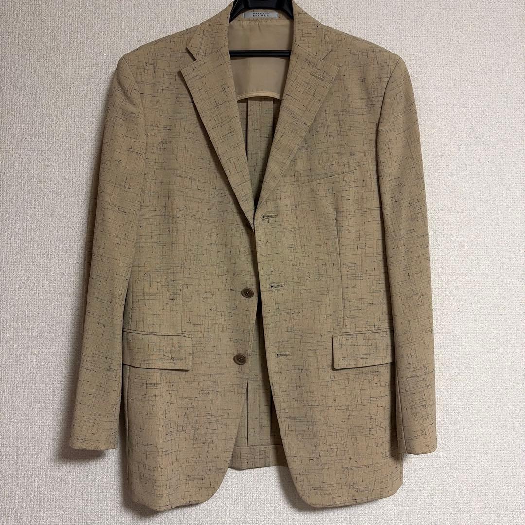 美品　MONSIEUR NICOLE セットアップ　スーツ　サイズ48 日本製