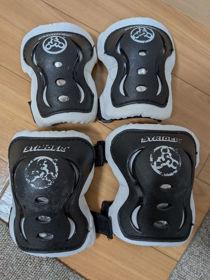 【美品】ストライダー スポーツ 12インチ オレンジ　プロテクター　ヘルメット付
