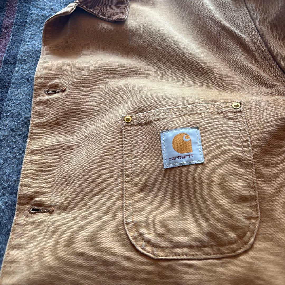 Carhartt ミシガンチョアコート ビンテージ 裏地ブランケット ダッグ地