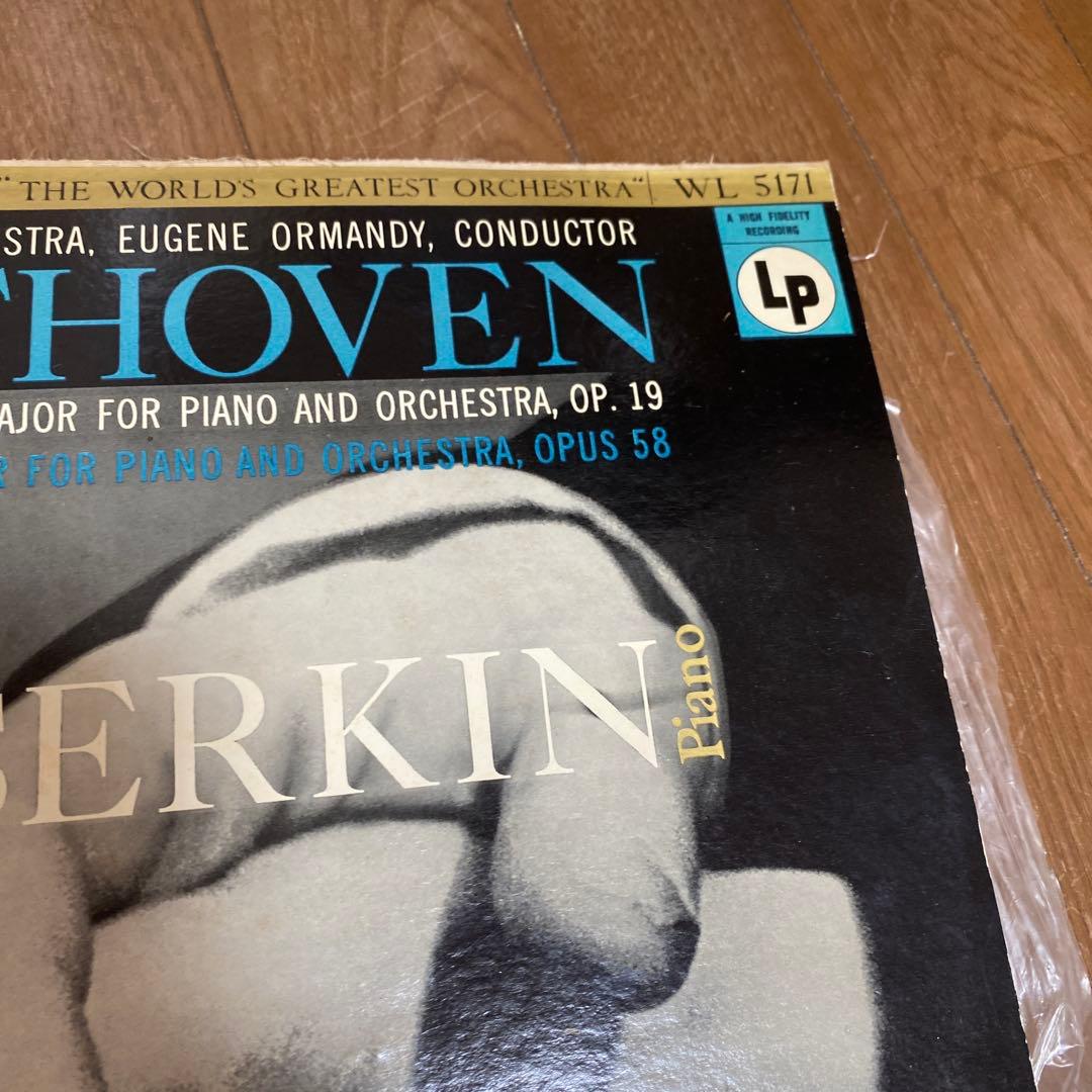 beethoven RUDOLF SERKIN ピアノ　協奏曲第2番、第4番