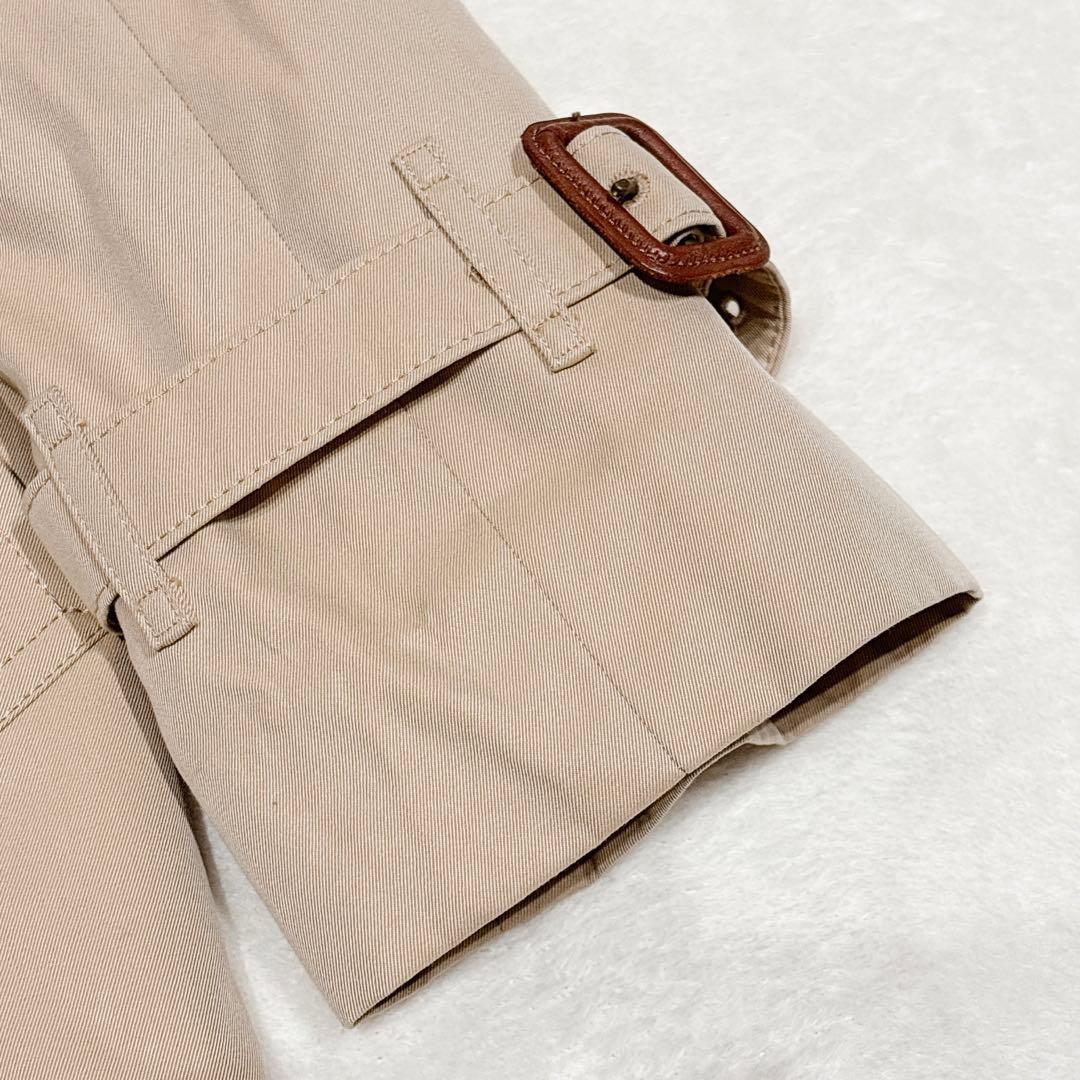 ほぼ未使用✨　バーバリー　トレンチコート　チェック　ライナー　ハニーベージュ　L