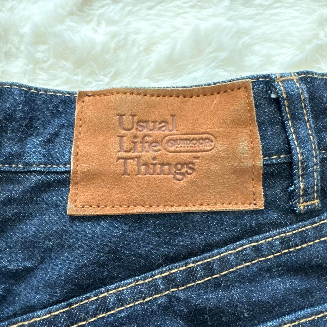 OUTDOOR PRODUCTS ULT デニム ハイライズルーズ 5PKT