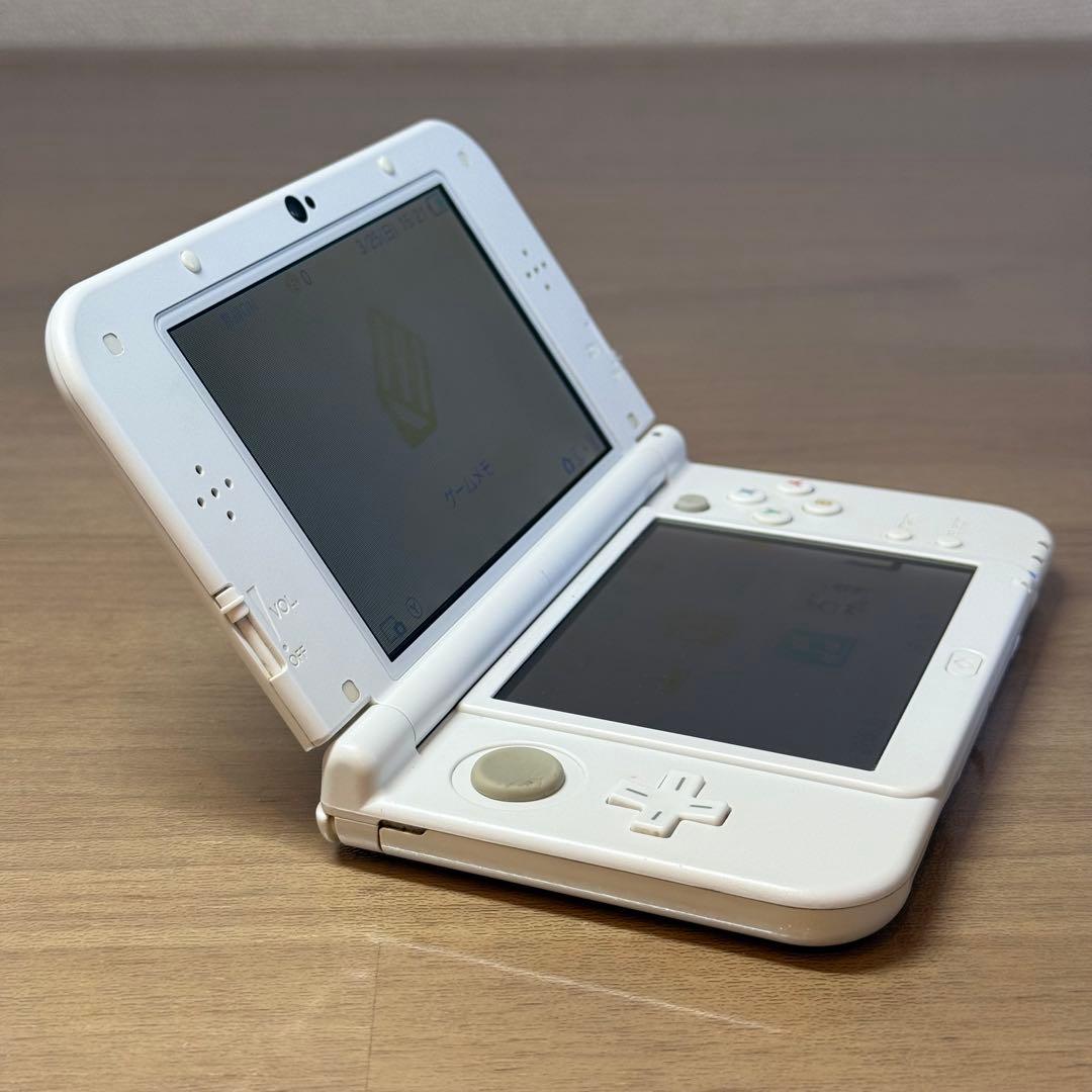4-044【訳ありジャンク】Newニンテンドー3DS LL パールホワイト